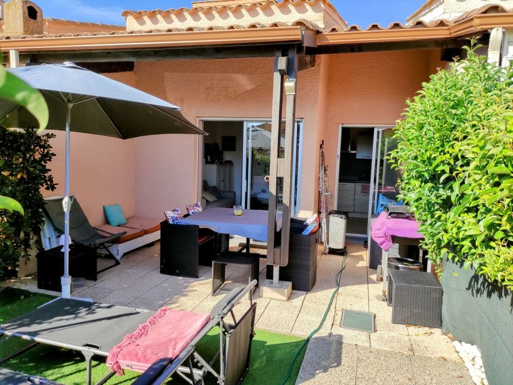 Vente Maison LE CAP D'AGDE: CLAPE/ROQUILLE: Villa 2 pièces avec terrasse et 2 parkings sécurisés Le cap d agde