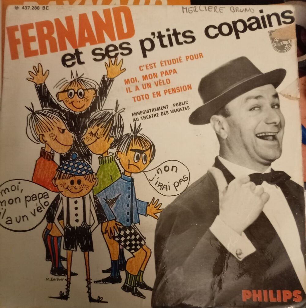  DISQUE VYNIL 33 TOURS DE FERNAND RAYNAUD /DE 1954 A 1965/11 CD et vinyles