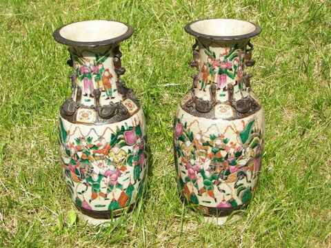 Vases en porcelaine de NANKIN 650 Cagnes-sur-Mer (06)