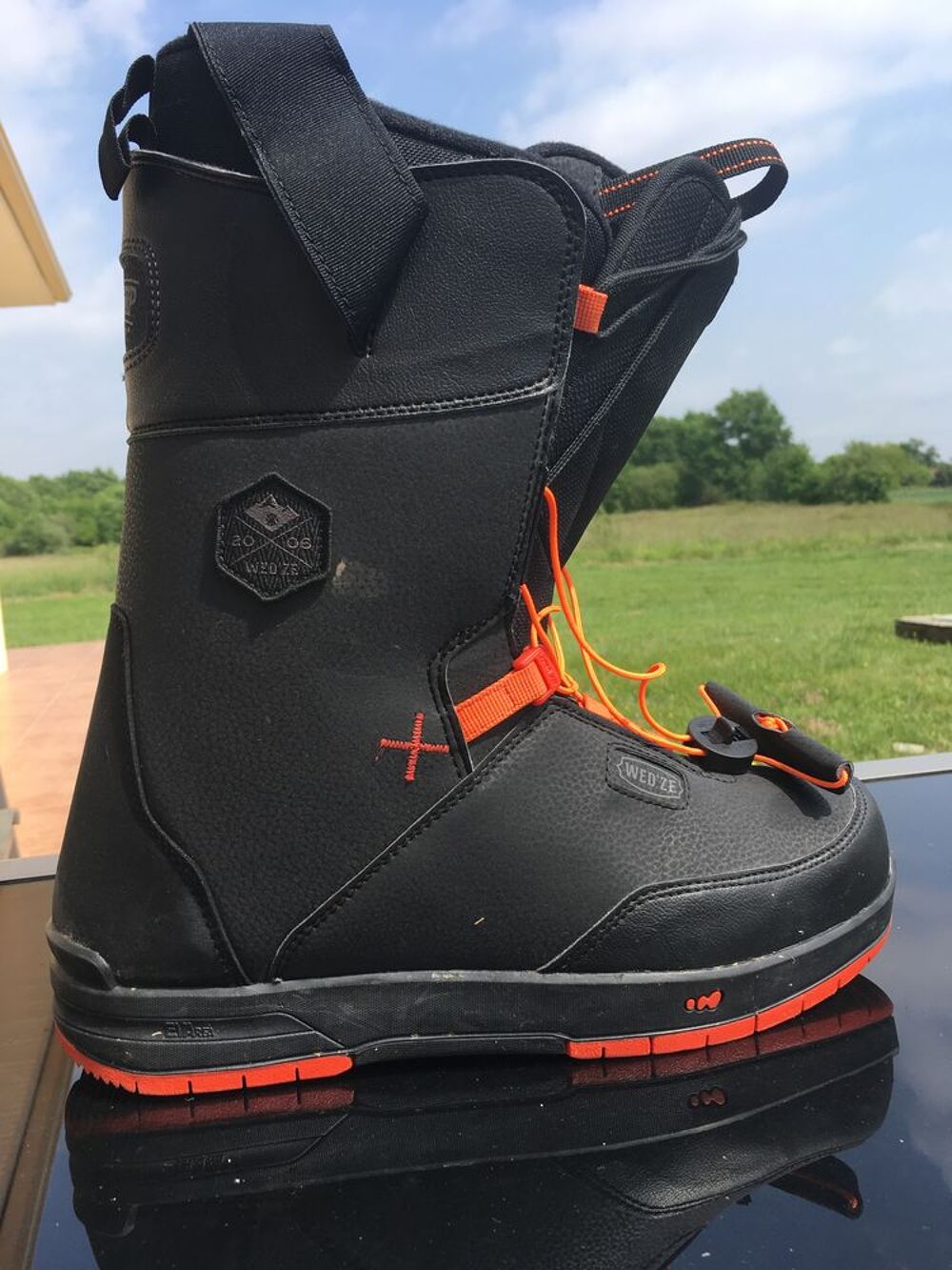 Boots snowboard et casque Sports
