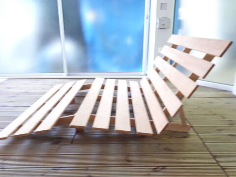 Transat ou banquette couchage 2 personnes en pin massif 60 Montigny-Lencoup (77)