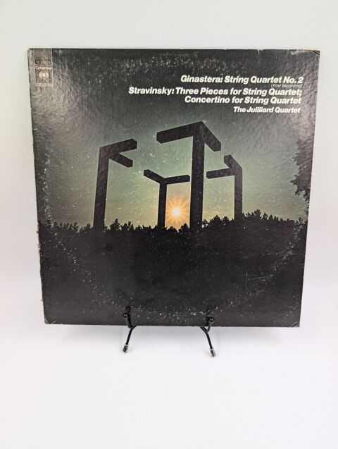 Vinyle 33 tours Ginastera : String Quartet No.2  5 Vulbens (74)