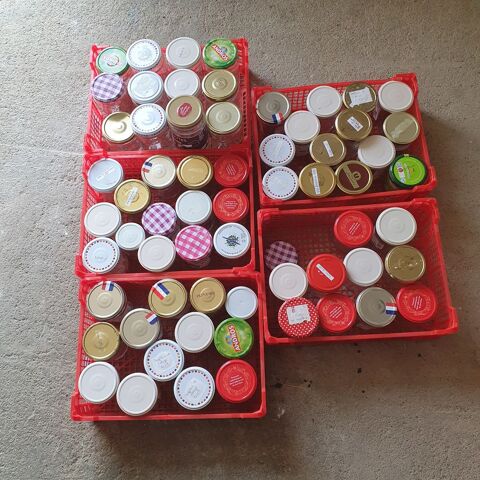 lot de 60 bocaux a confiture ( gratuit 0 Saint-Philbert-de-Grand-Lieu (44)