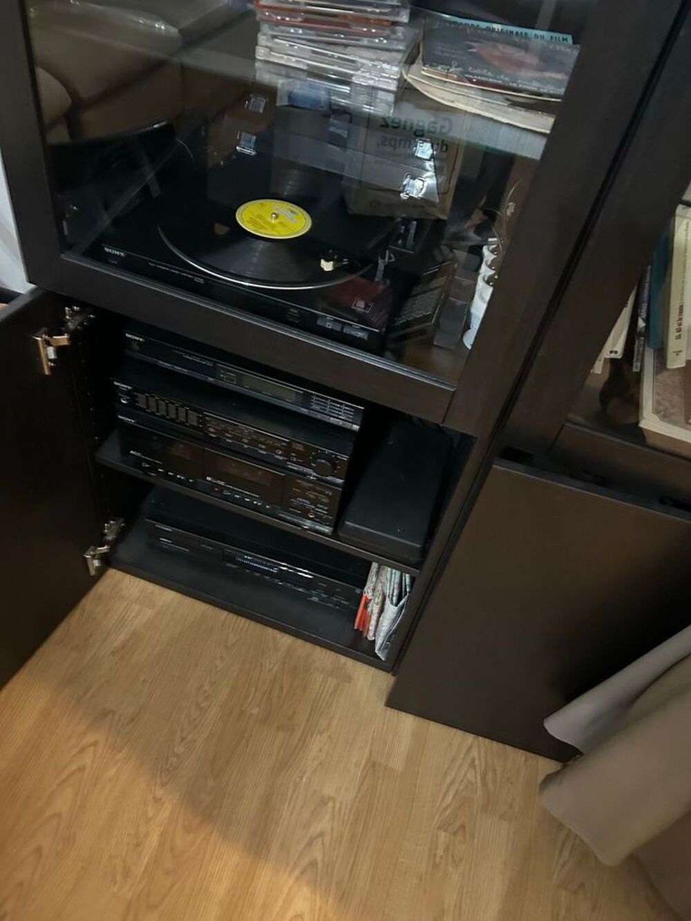 Cha&icirc;ne Hifi analogique Sony compl&egrave;te (avec HP) Audio et hifi