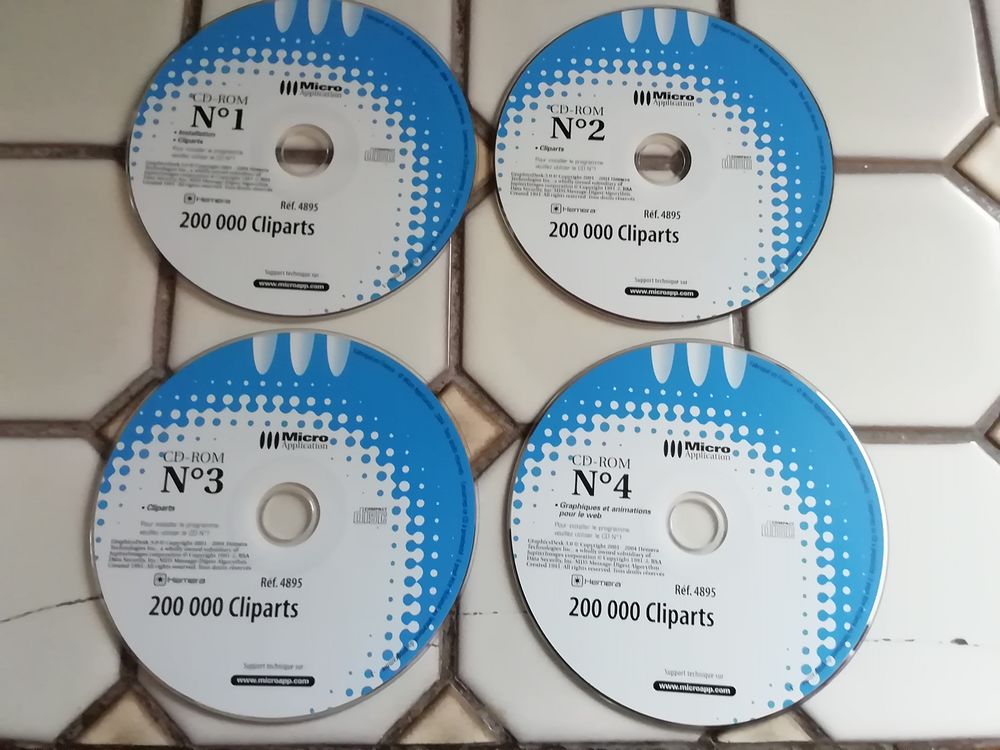 200 000 Cliparts neufs Photos/Video/TV