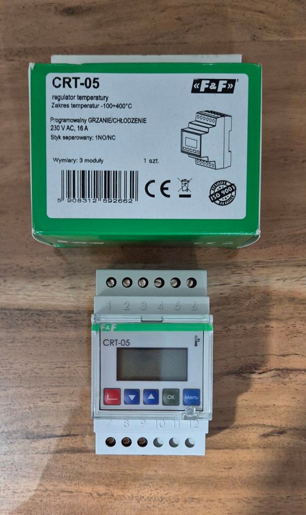 Module: r&eacute;gulateur temp&eacute;rature CRT-05 F&amp;F Bricolage