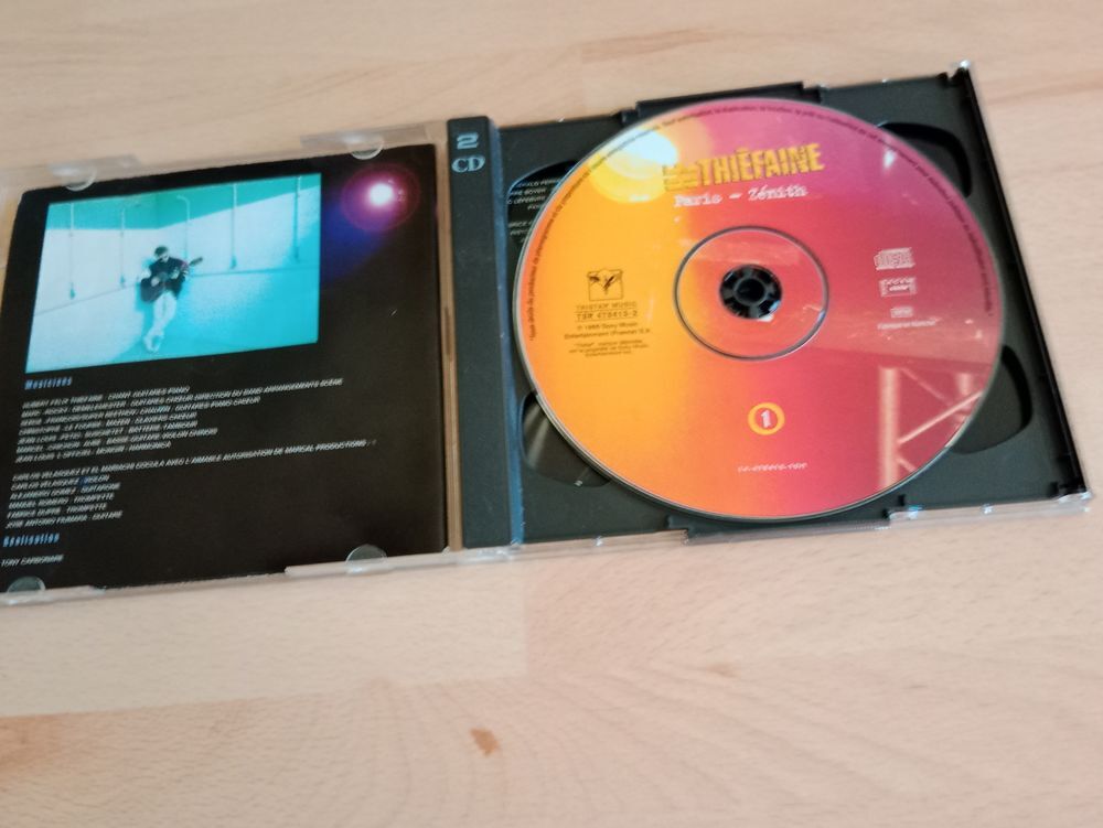 H. THI&Eacute;FAINE Paris Z&eacute;nith CD et vinyles