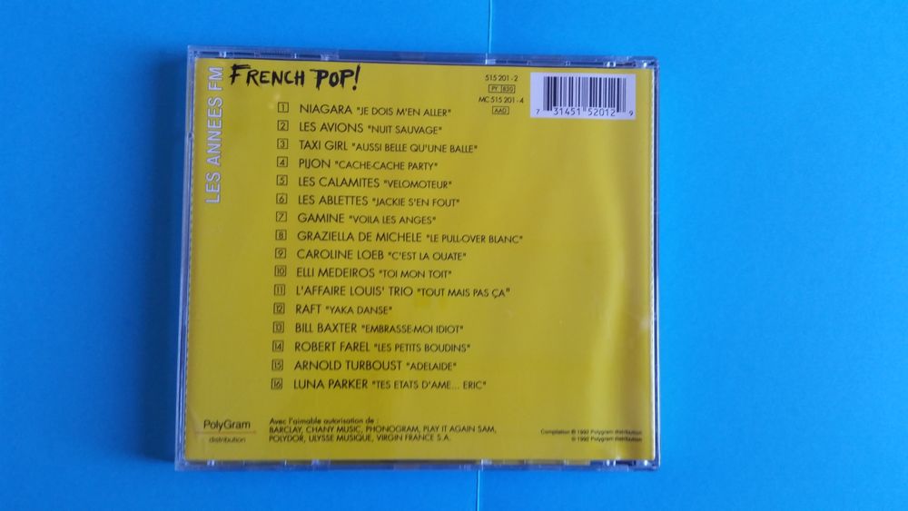 FRENCH POP ! CD et vinyles