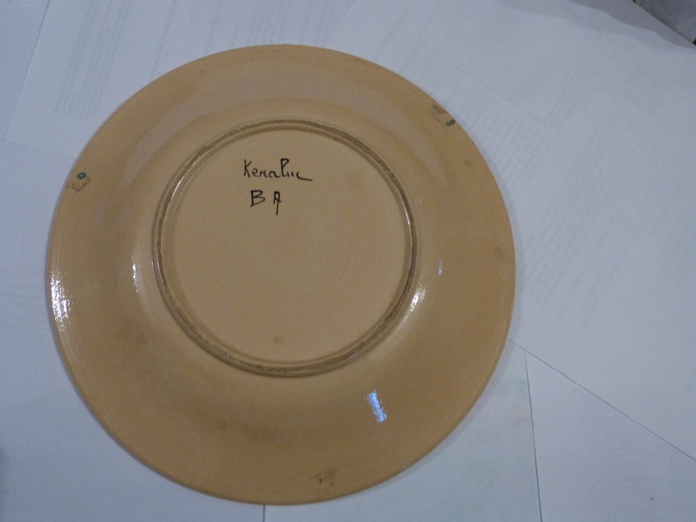 ASSIETTE KERALUC TETE DE BRETON 