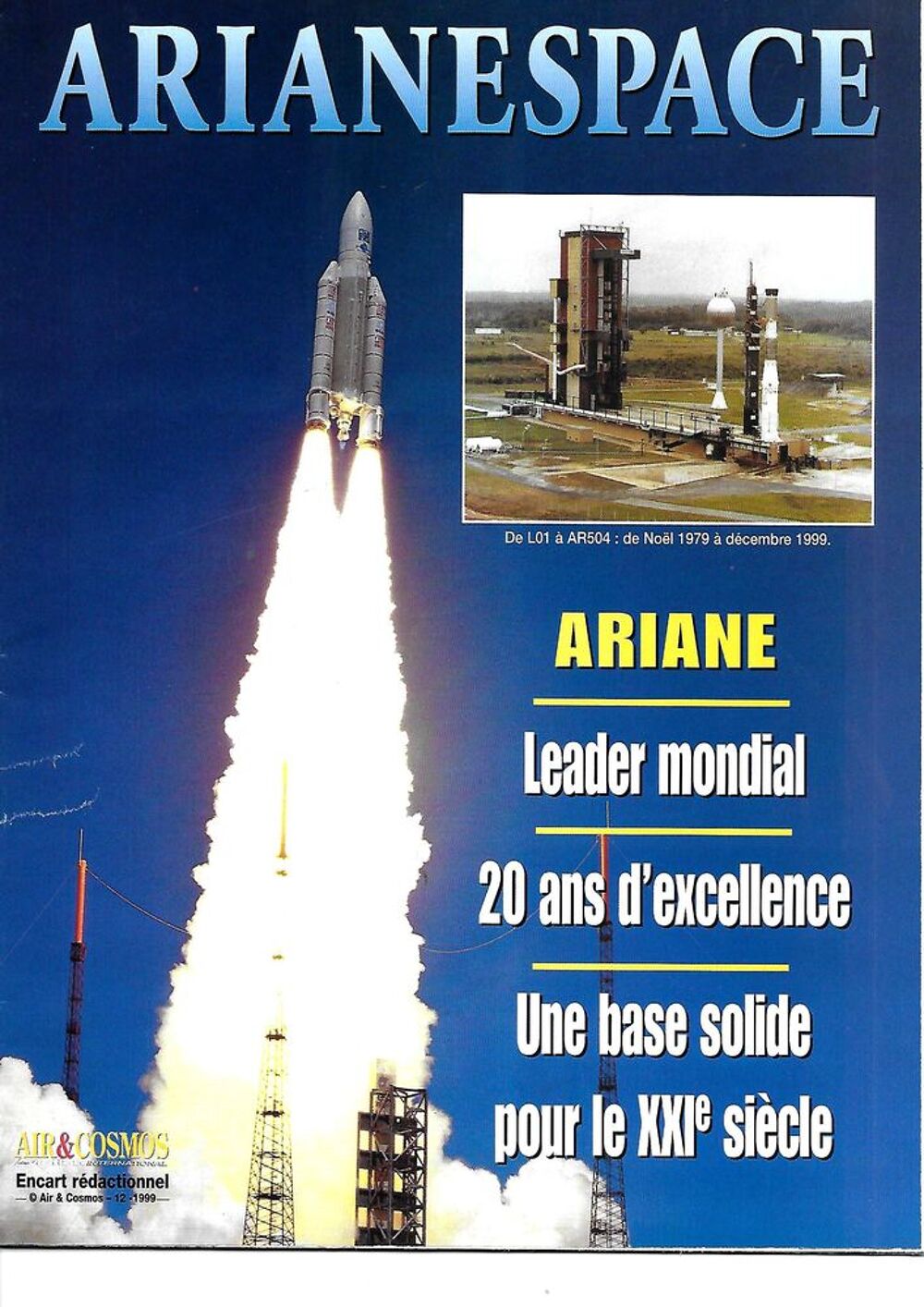 Revues " ARIANESPACE " Livres et BD