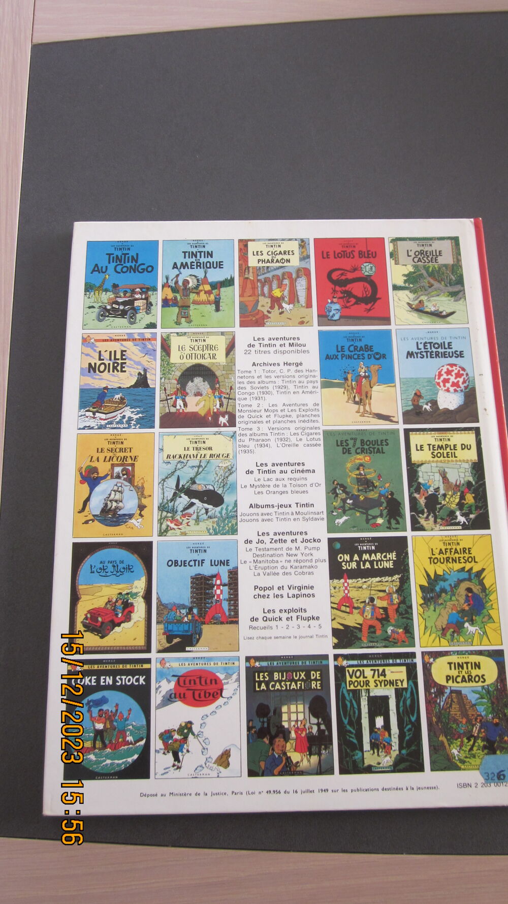 B D TINTIN VOL 714 POUR SYDNEY DE 1980 D I Livres et BD
