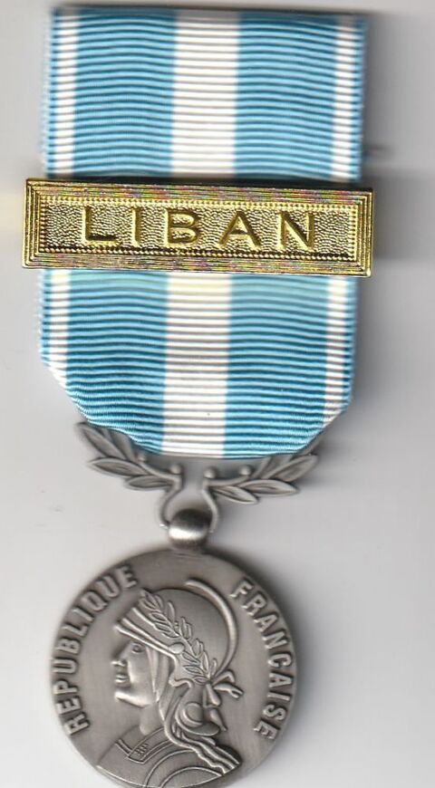 Mdaille Militaire Outre-Mer Agrafe LIBAN 22 Doullens (80)