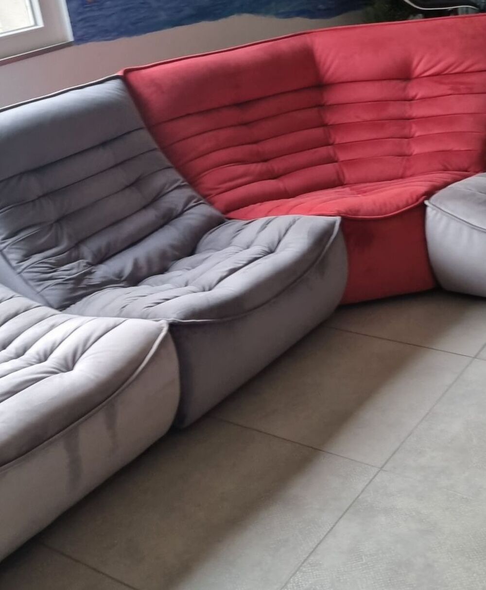 Ensemble canap&eacute; modulable contemporain ZANZIBAR HomeSalon Meubles