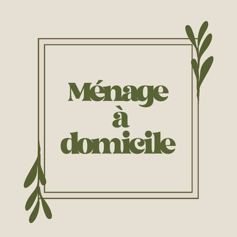   Ménage à domicile Cesu 13€/h 