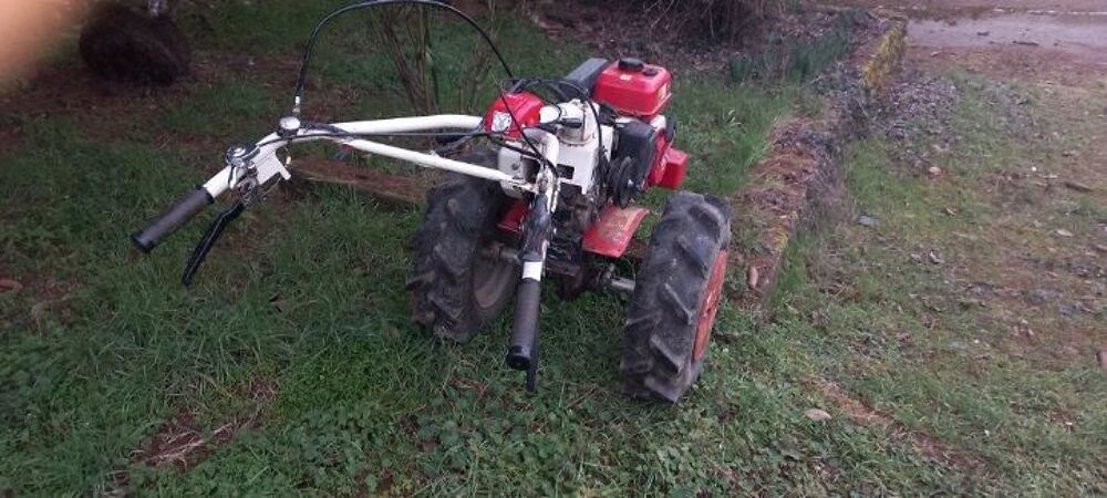 motoculteur ISEKI SA 373 + charrue fraises roto Jardin