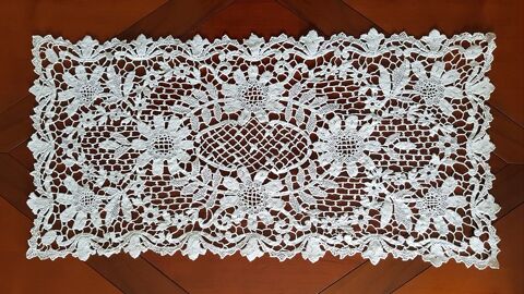 Dessus de table en dentelle macram� 20 Marignane (13)