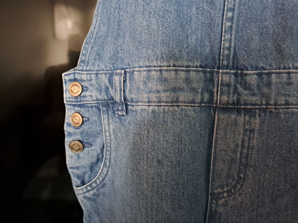 Salopette en jean denim "Creeks" - Taille M (168 cm) Vêtements