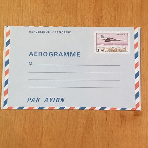 A�rogramme avion Concorde survolant Paris 1006-AER
2,10 fr 4 Antony (92)