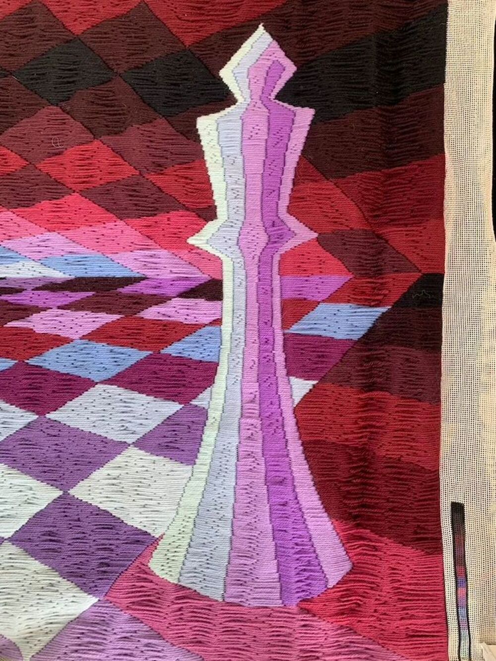 Canevas tapisserie L'&Eacute;chiquier SEG de Paris Décoration