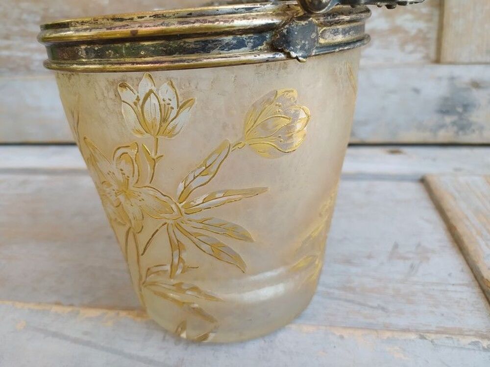 Seau &agrave; Gla&ccedil;on Art Nouveau Victor Saglier / Daum - Legras 