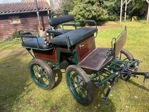 Caleche 4/5 personnes, pneus &agrave; l'aire et tout L'equipage ave 1500 24200 Sainte-nathal�ne