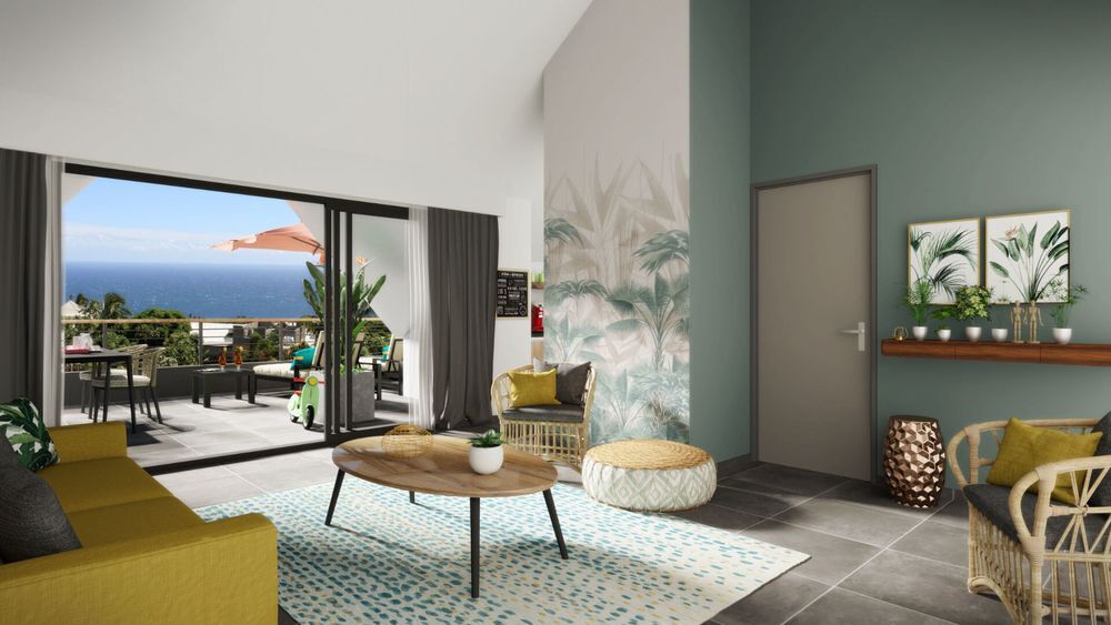 Vente Appartement ORPI -  SAINT LEU APPT 49M² RESIDENCE SEA VIEW Saint-leu
