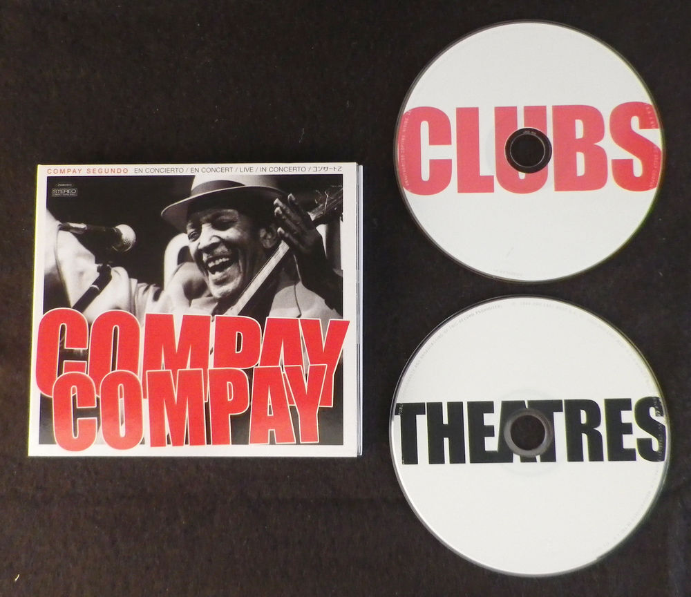 2 CD - COMPAY SEGUNDO - En concert CD et vinyles