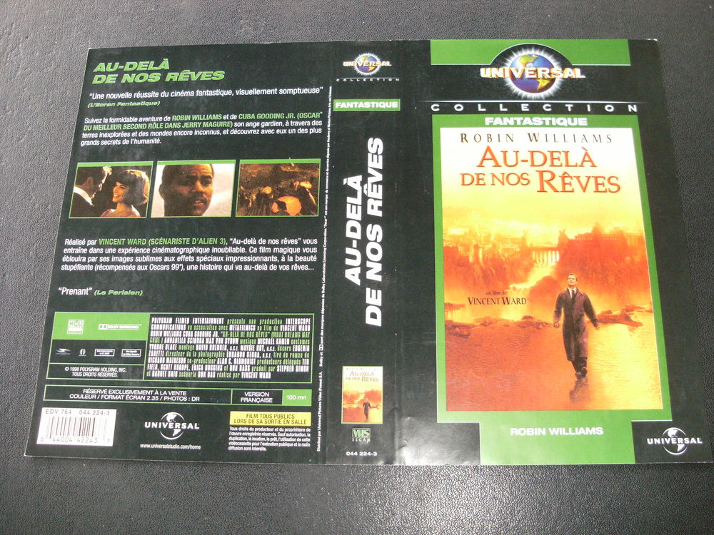 film : " Au dela de nos reves " DVD et blu-ray