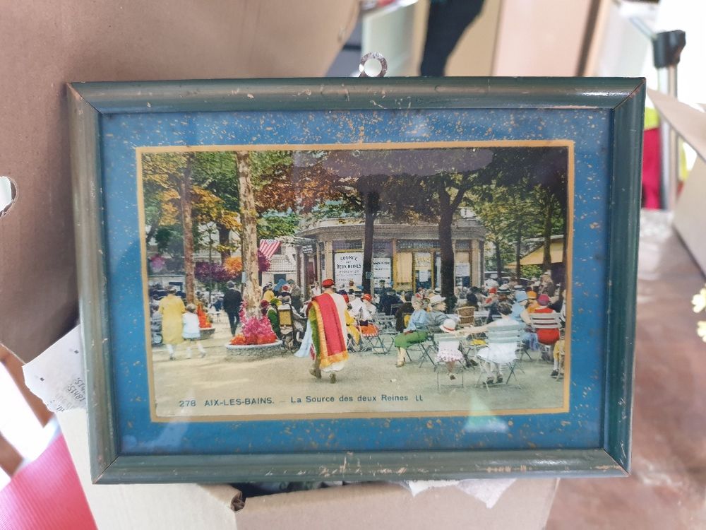 Petit tableau vintage sur Aix-Les-Bains
Décoration