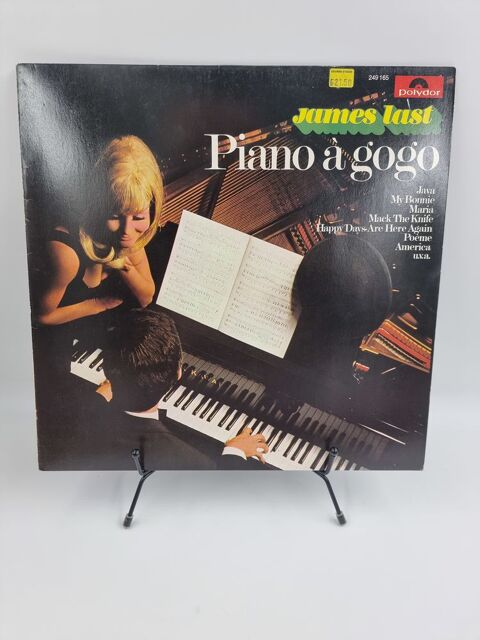 Vinyle 33 tours James Last : Piano à Gogo avec fourreau 6 Vulbens (74)