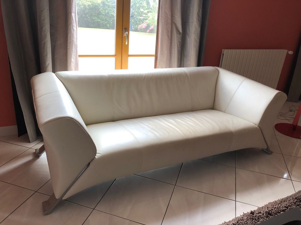 Canap&eacute; cuir Rolf Benz 210 cm Meubles