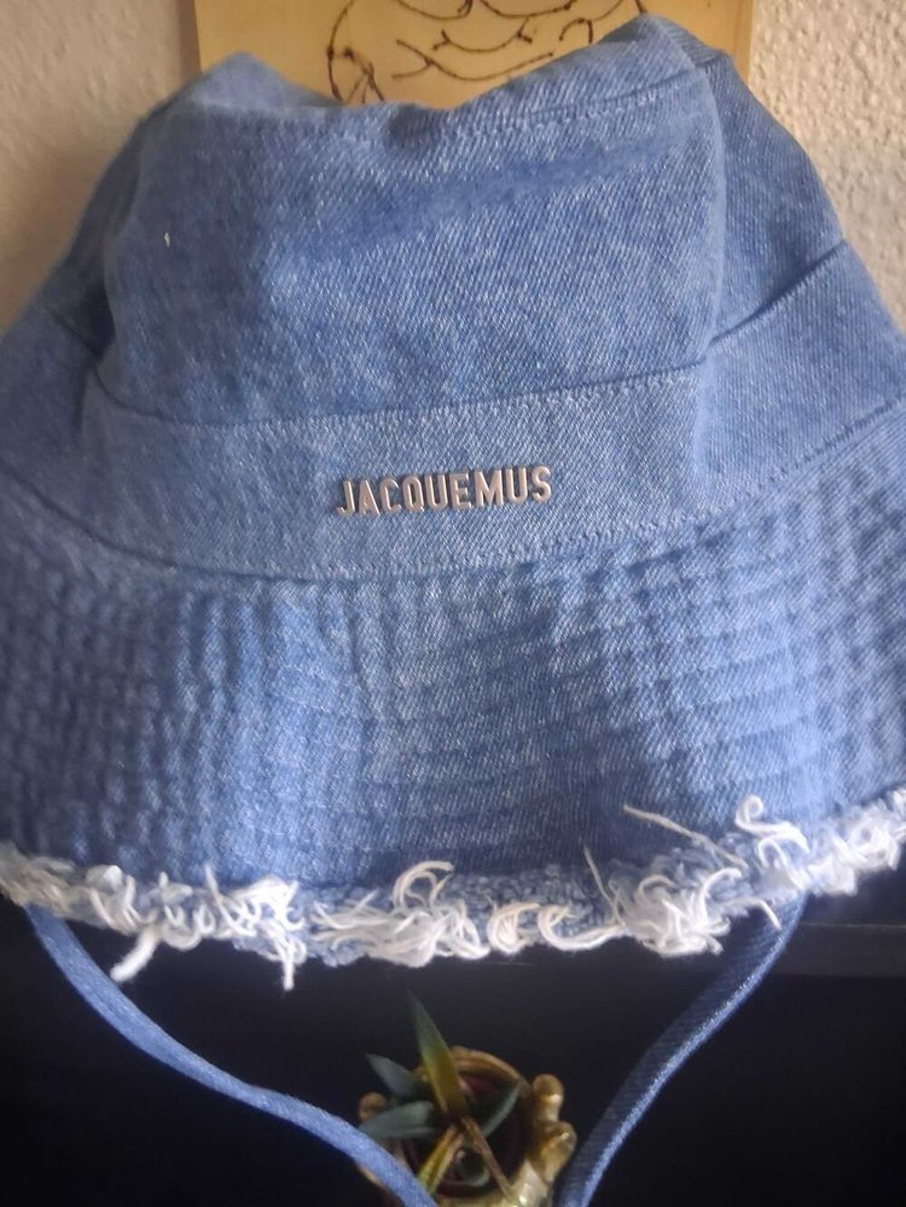 Bob jacquemus bleu jeans Maroquinerie
