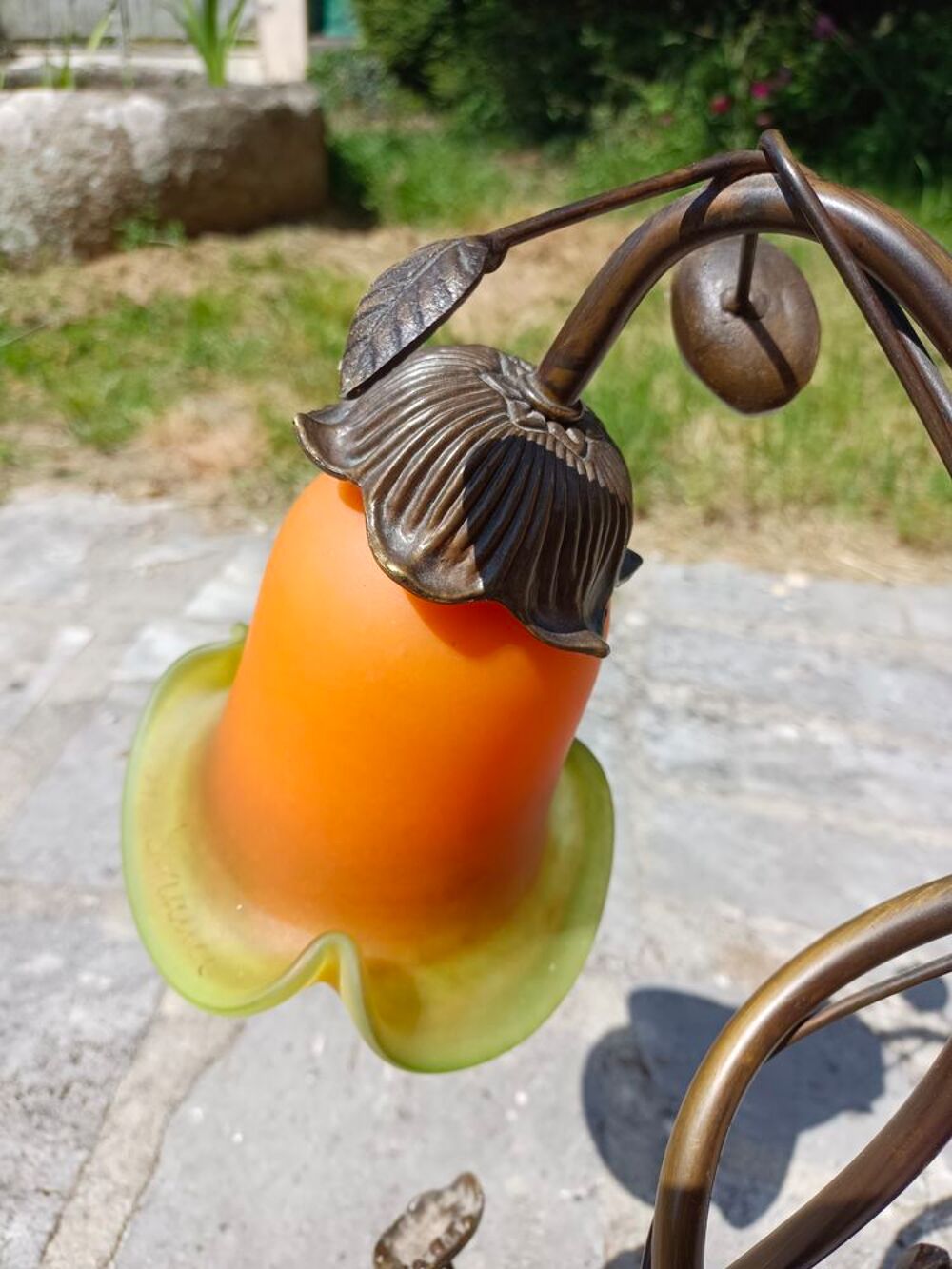Lampe Tulipe duo sign&eacute;e Décoration
