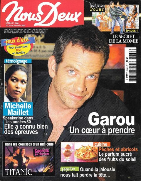 NOUS DEUX Magazine n°3086 2006  GARROU 2 Castelnau-sur-Gupie (47)