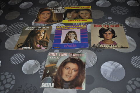 Lot de 45 tours vinyles de  Sheila  5 Perreuil (71)