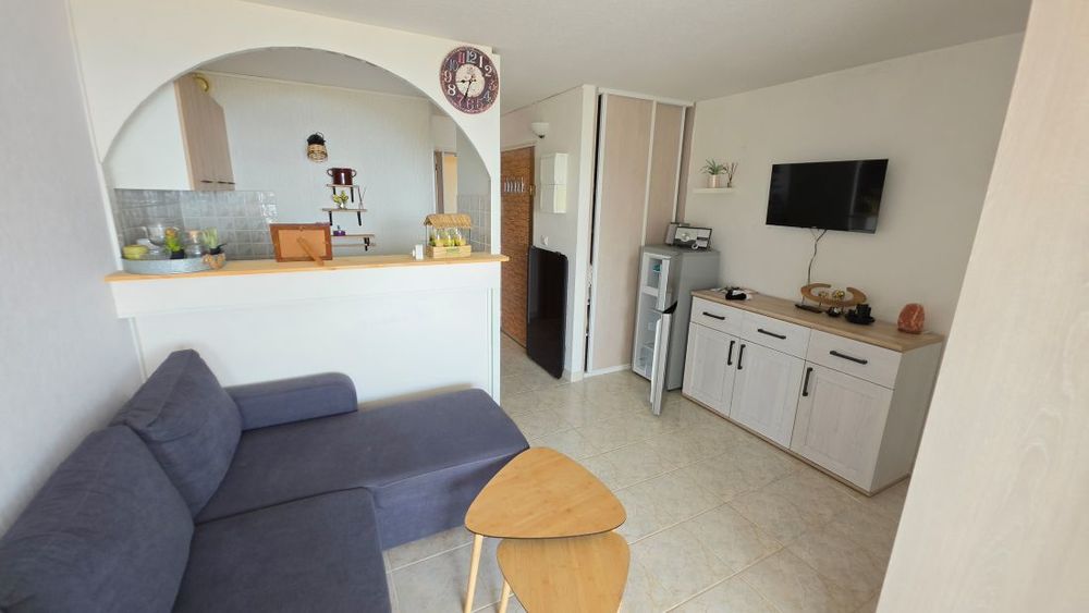 Vente Appartement LE CAP D'AGDE Avant Port, T2 vue mer vendu avec cellier Le cap d agde
