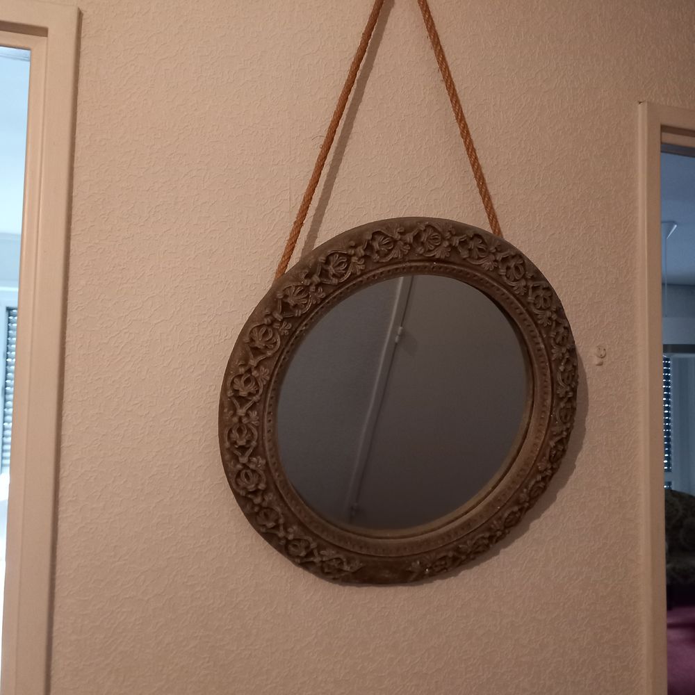 Miroir rond Dcoration