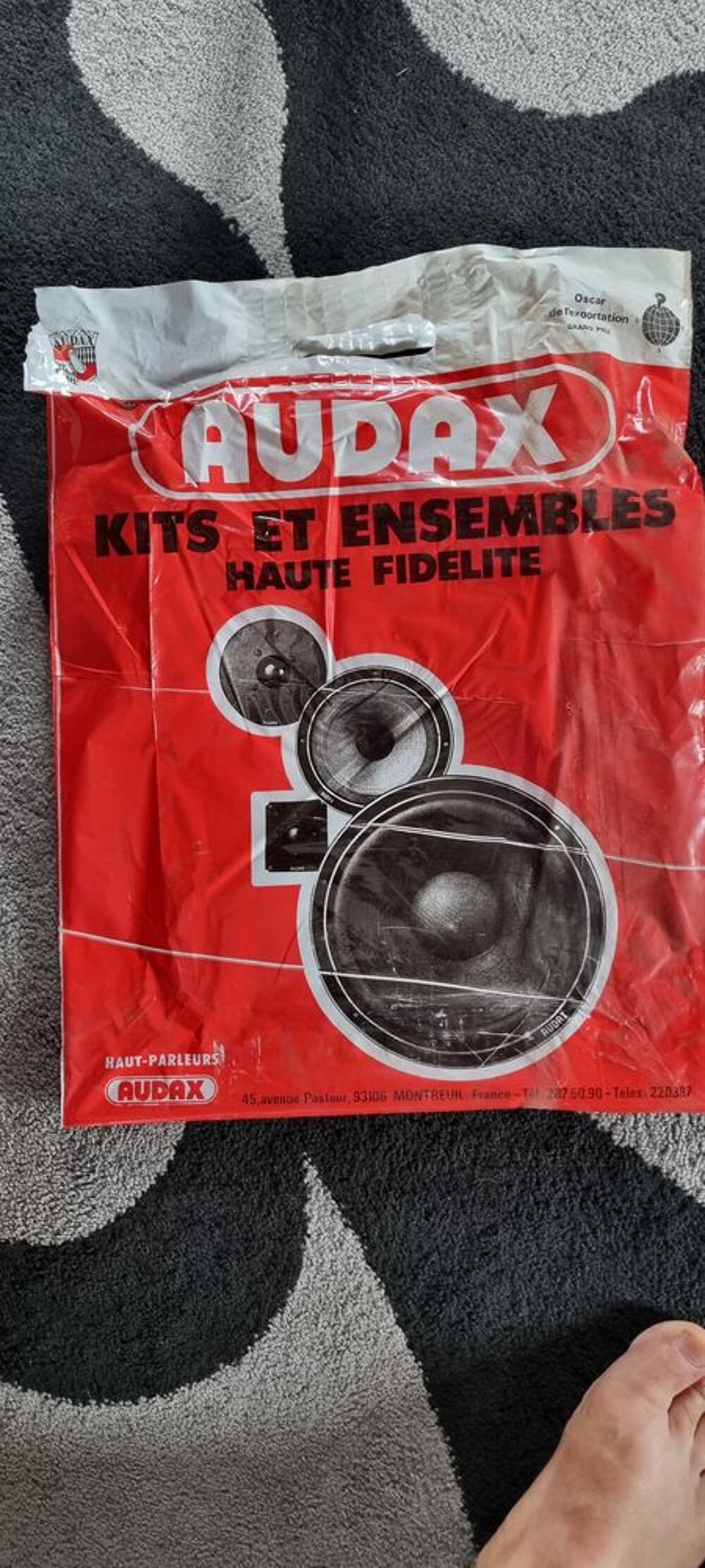 Kit 2 Enceintes AUDAX Audio et hifi