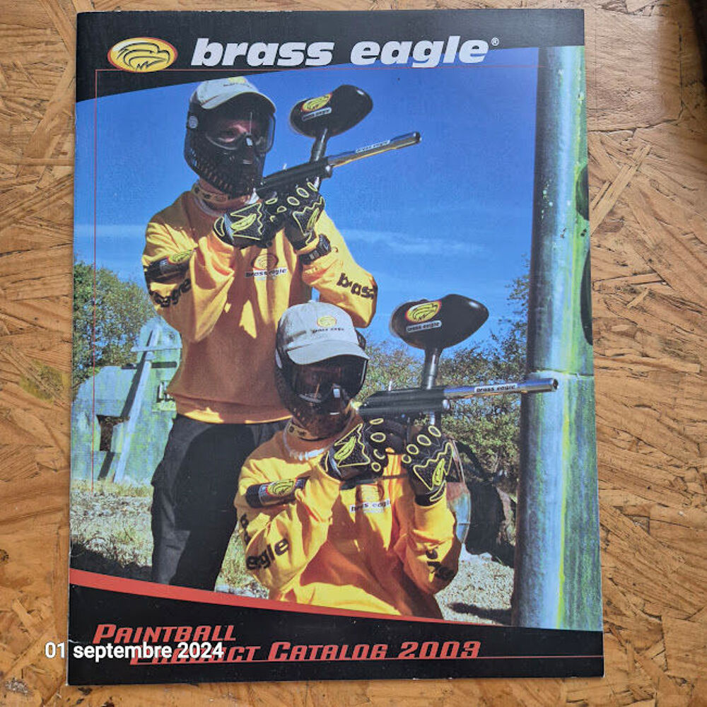 Premier catalogue des mod&egrave;les de marqueur peinture brass eag Sports