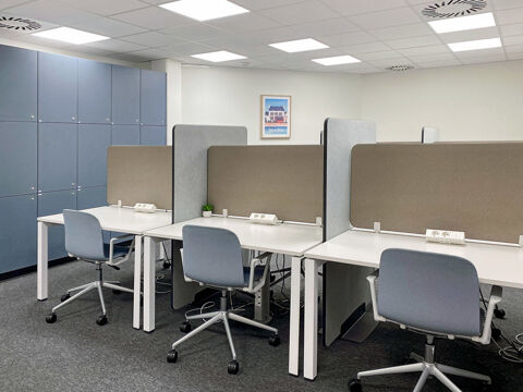 R&eacute;servez un bureau partag&eacute; ou un espace de coworking &agrave; H20 Rue Henry de Monfreid 199 29200 Brest