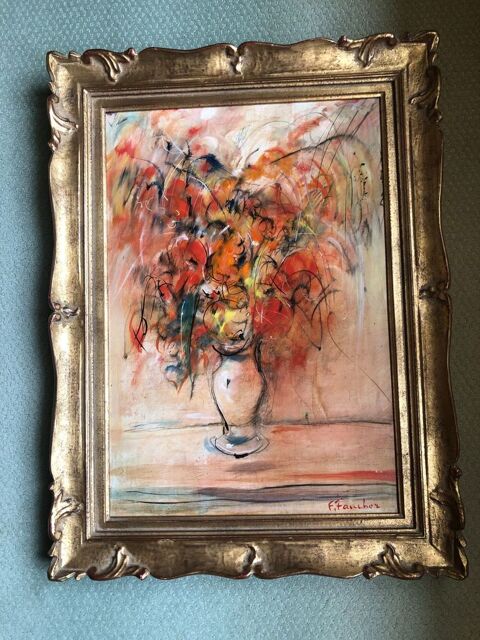 Peinture sur toile de Franois Faucher 490 Limoges (87)