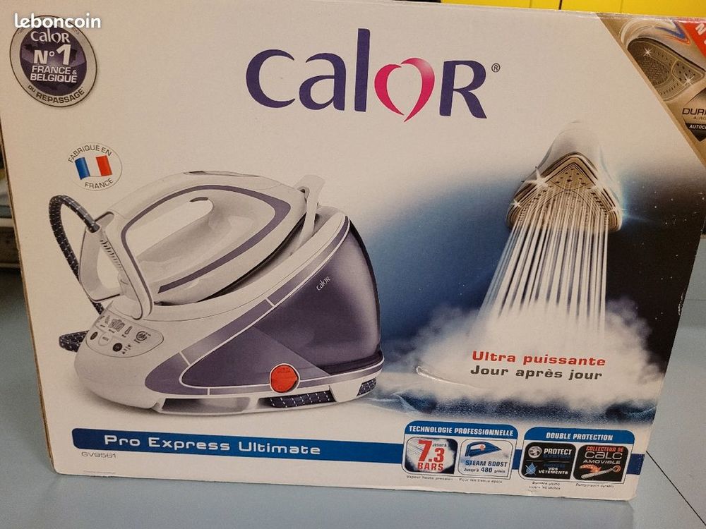 Centrale &agrave; vapeur Calor pro express ultimate Electroménager