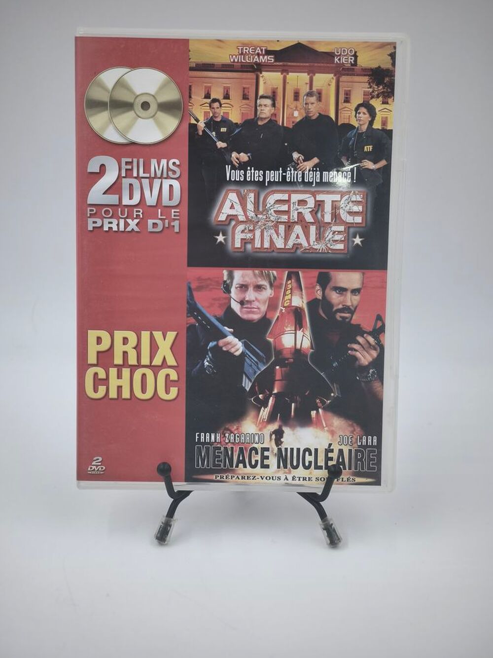Film DVD Alerte Finale + Menace Nucl&eacute;aire (2 films DVD) DVD et blu-ray