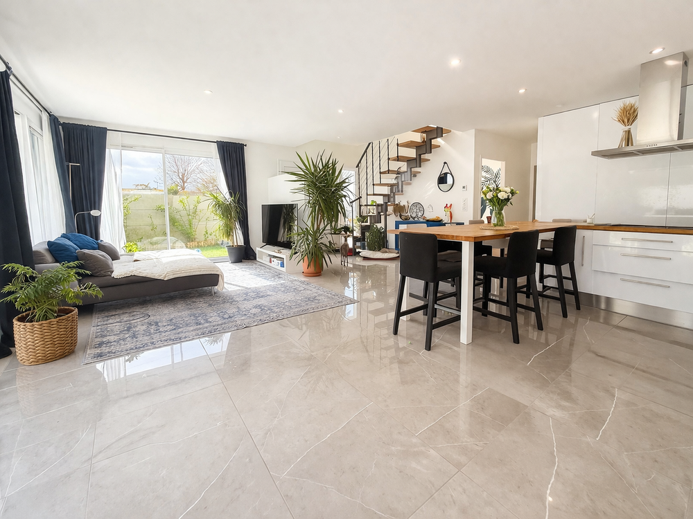   Maison familiale contemporaine, cinq chambres avec jardin Aquitaine, Saint-Jean-d'Illac (33127)