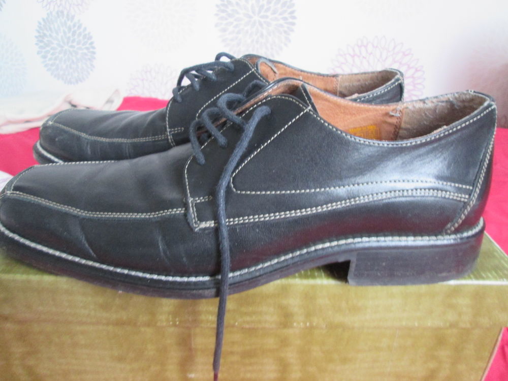 Chaussures de ville homme noir taille 43 Chaussures