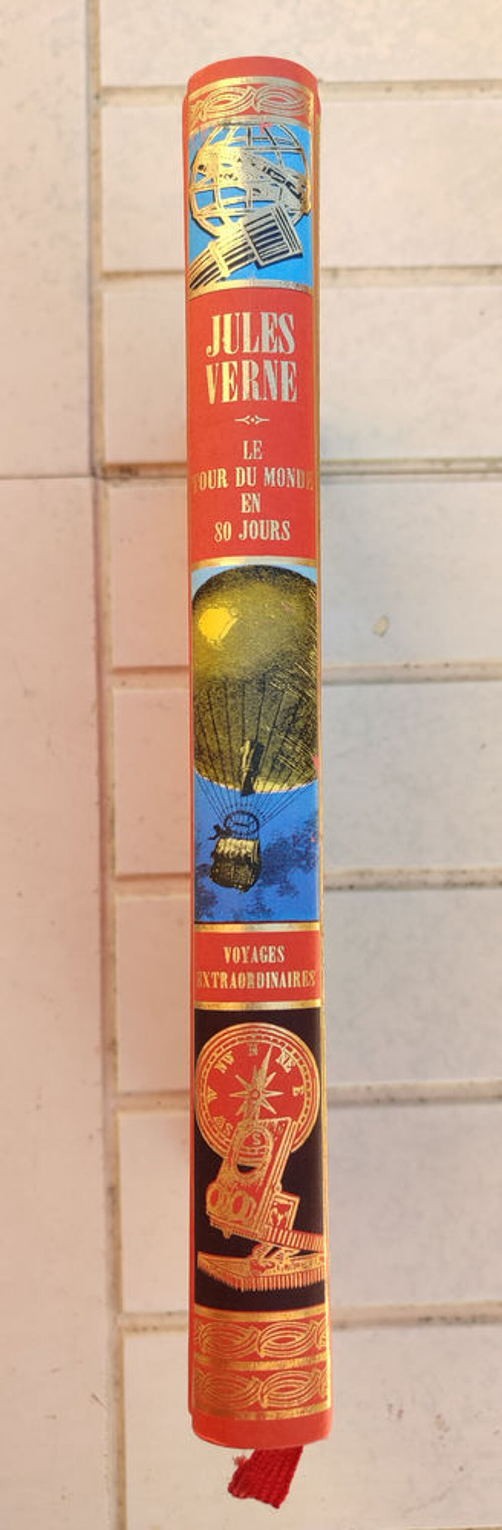 Jules Verne Le Tour du Monde en 80 Jours d'&eacute;dition 1989 Livres et BD