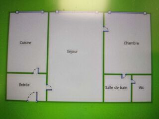  Appartement � vendre 2 pi�ces 39 m�