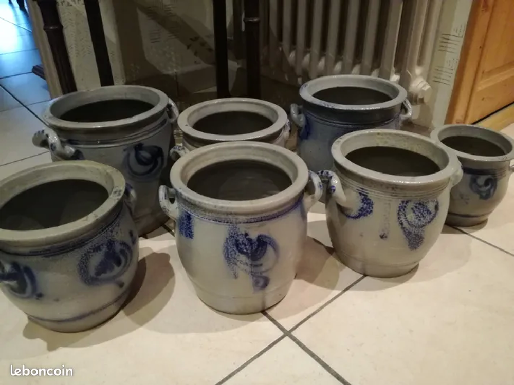 Pots en gr&eacute; Décoration
