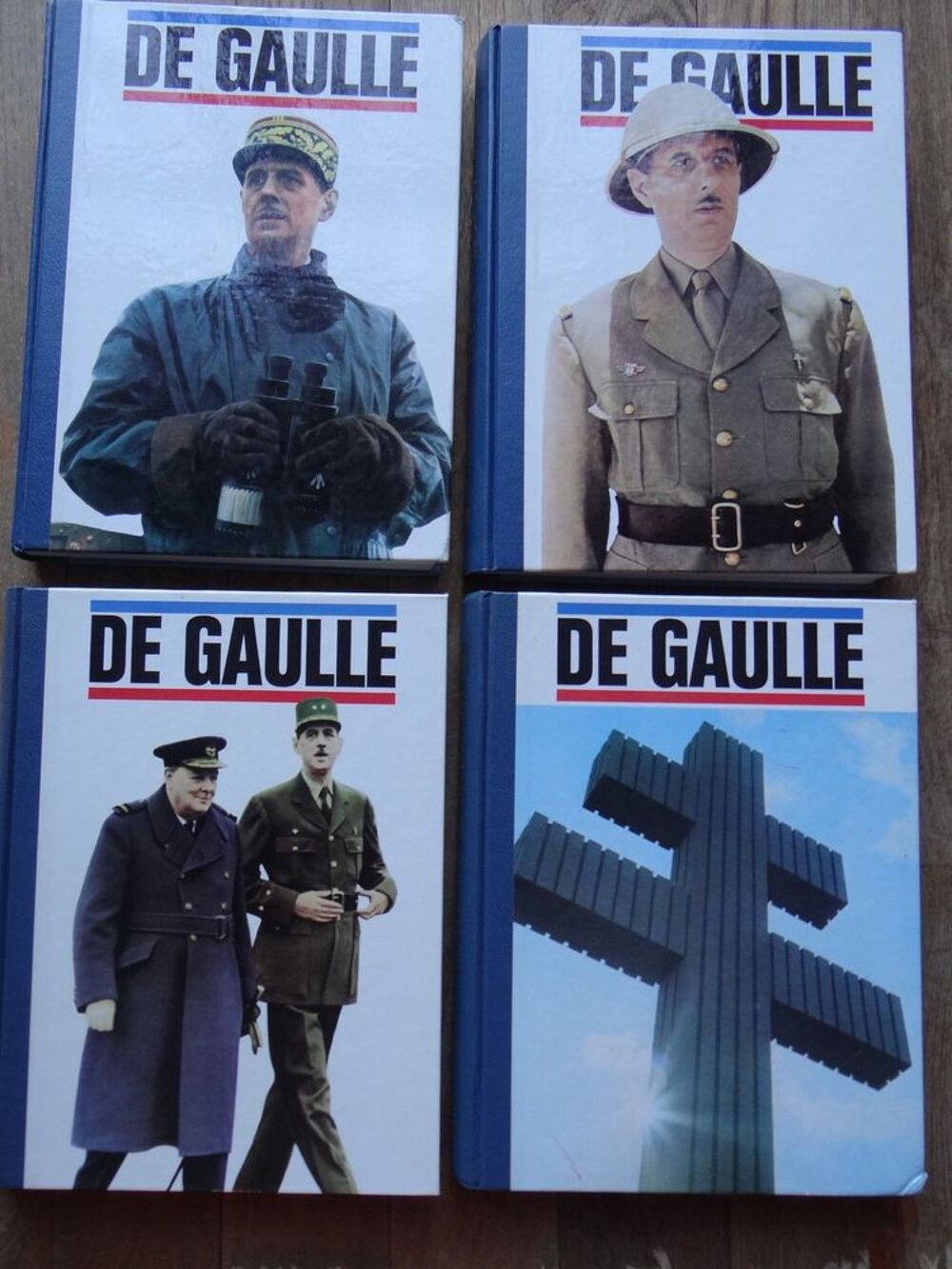 En ce temps-la De Gaulle 4 volumes 