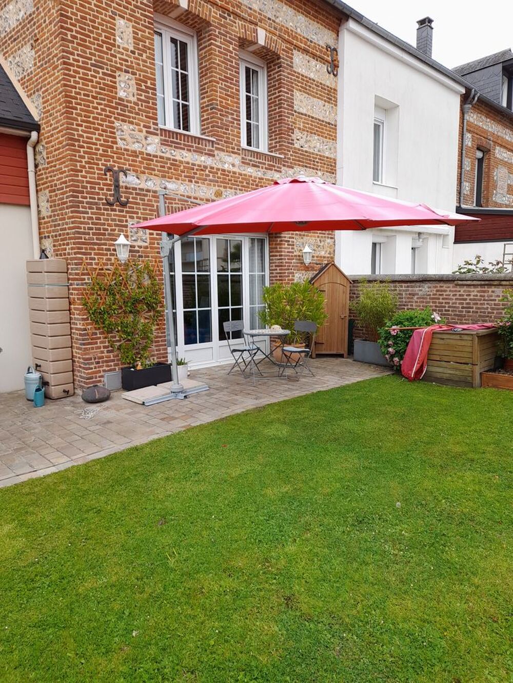 parasol retractable Jardin